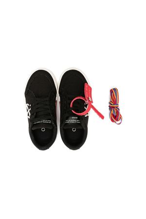 black fabric sneakers OFF WHITE KIDS | OGIA001S24FAB0011003